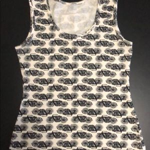 Motorbike Effie’s Heart Logo Print Tank Camisole